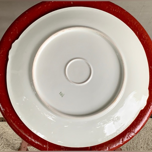 Rare 24k Gold Trim Early 20th Century Vintage LIMOGES FRANCE Serving Plate - Picture 7 of 16